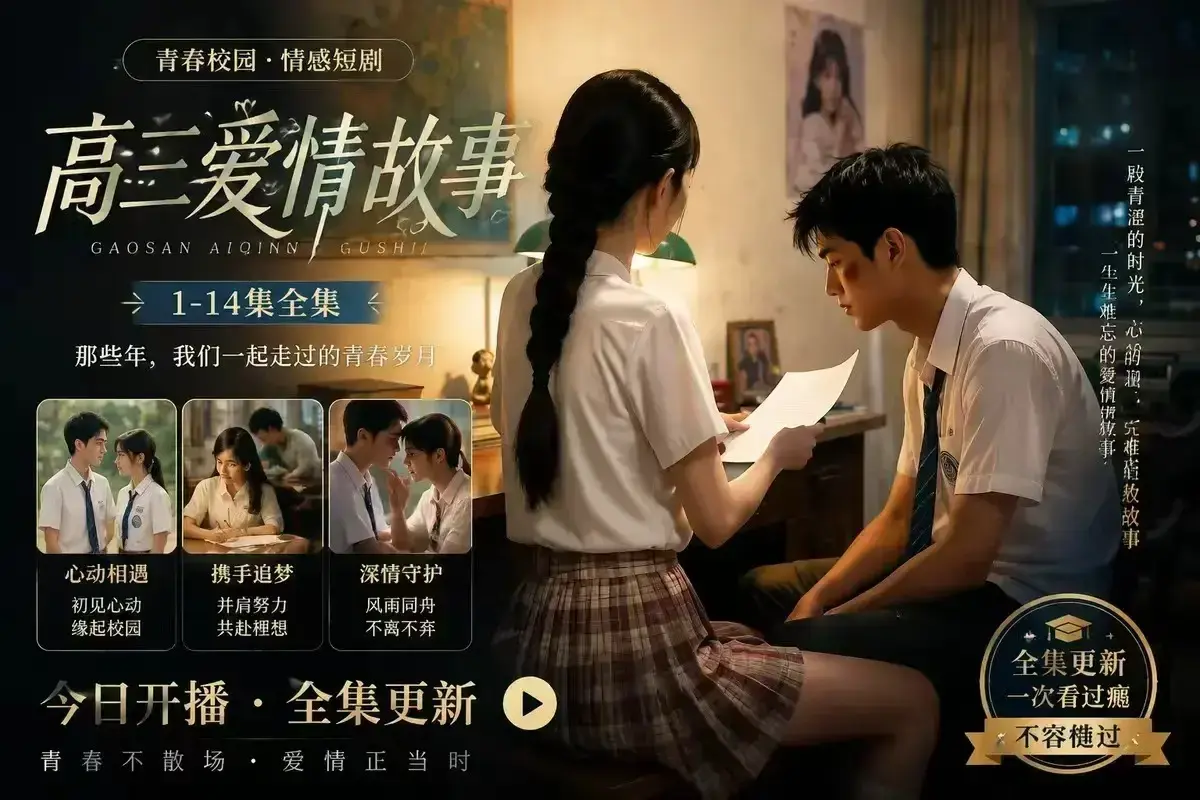AI短剧《B中爱情故事》完整版未删减-4KHDR高清画质-百度网盘在线秒存-AI短剧天花板每集都戳心